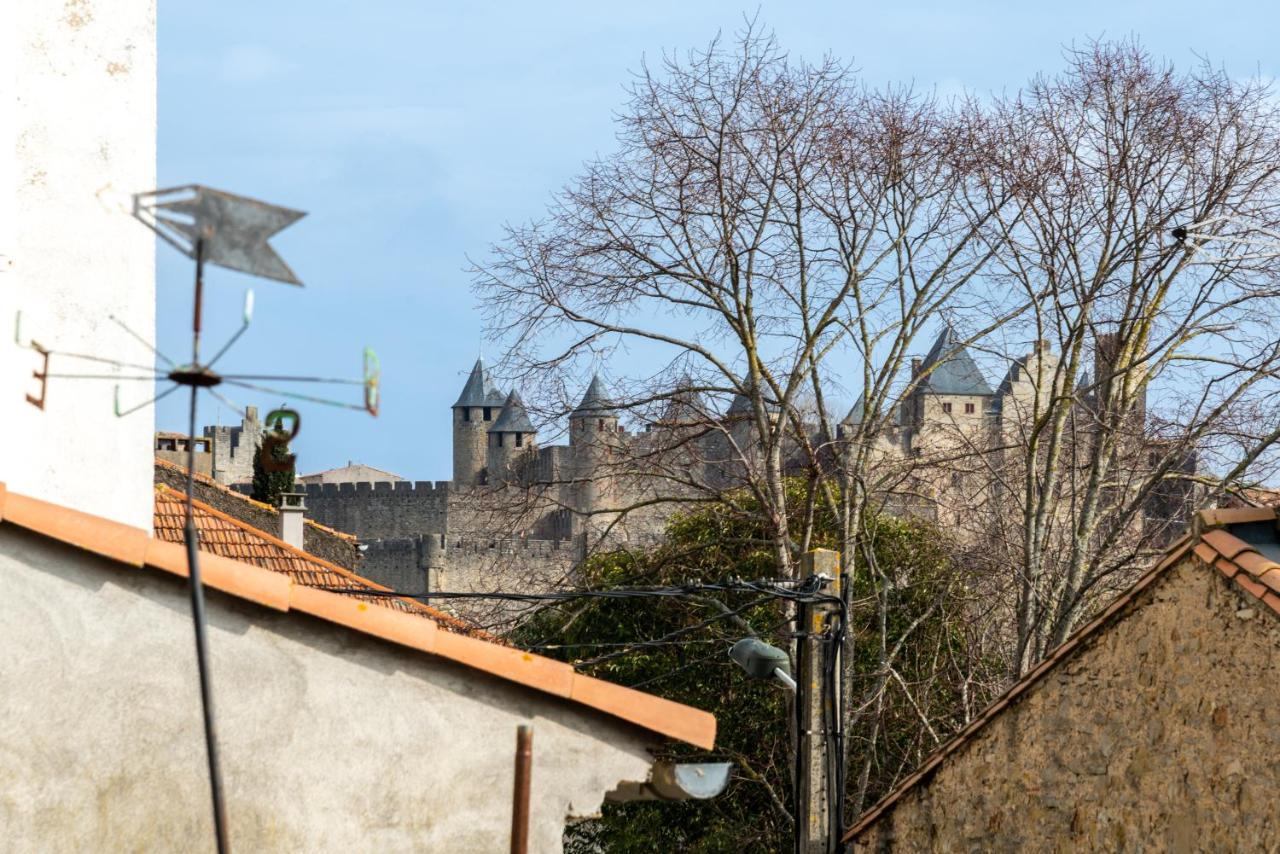L'Arche De La Cite Avec Netflix Fibre Et Clim Apartment Каркасон Екстериор снимка